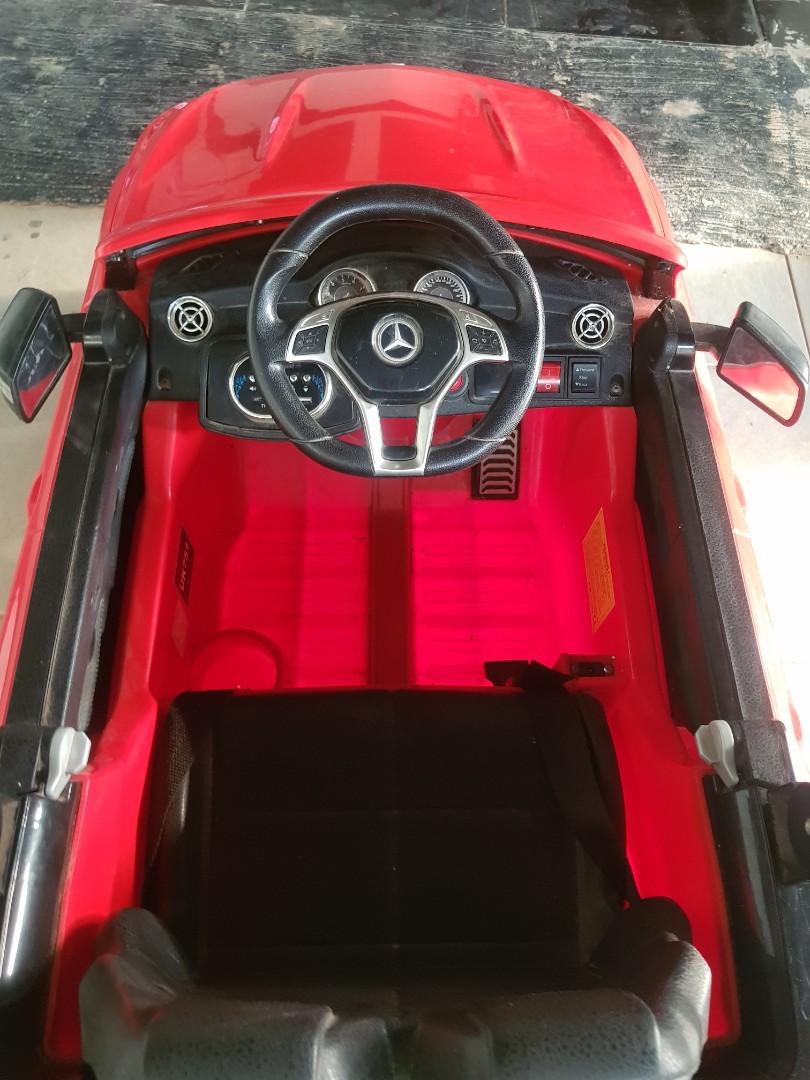 Mobil Aki Mercy AMG, Bayi & Anak, Mainan & Baby Walker di Carousell
