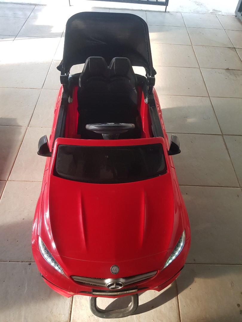 Mobil Aki Mercy AMG, Bayi & Anak, Mainan & Baby Walker di Carousell