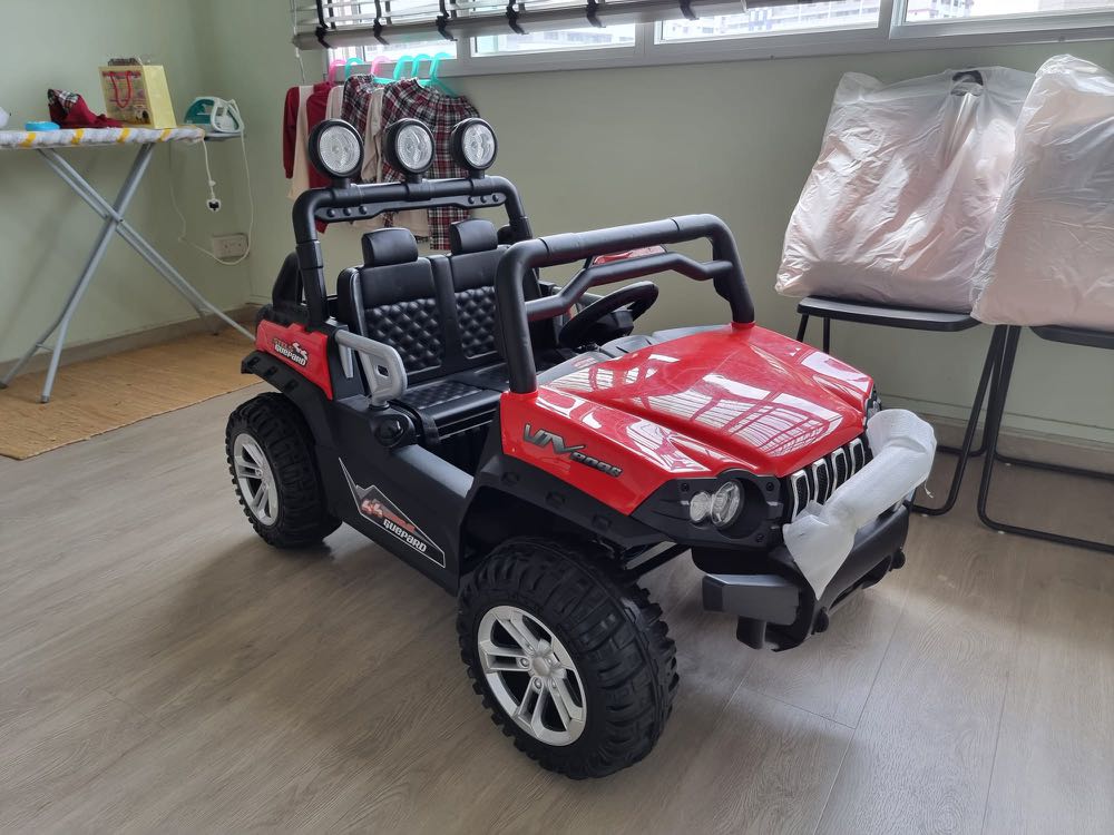 Motorised jeep clearance