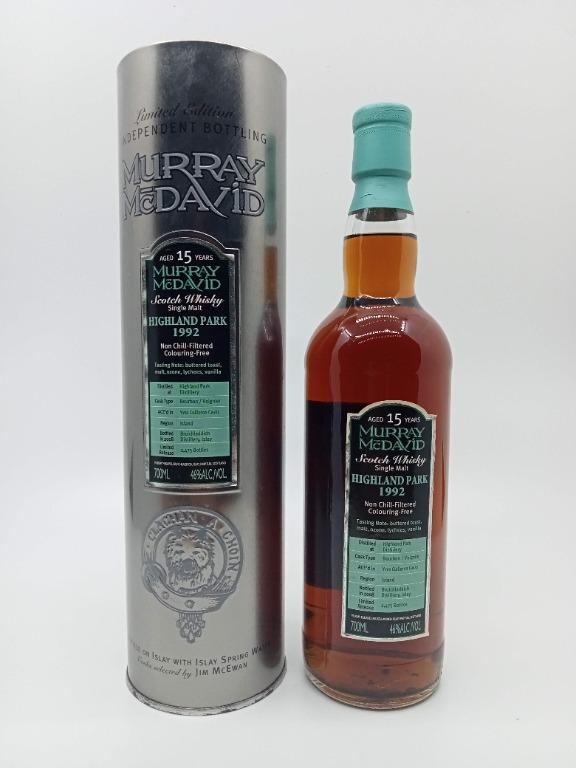 Murray McDavid (MMD) Highland Park 1992 15yo (Bourbon / Yves Cuilleron ...