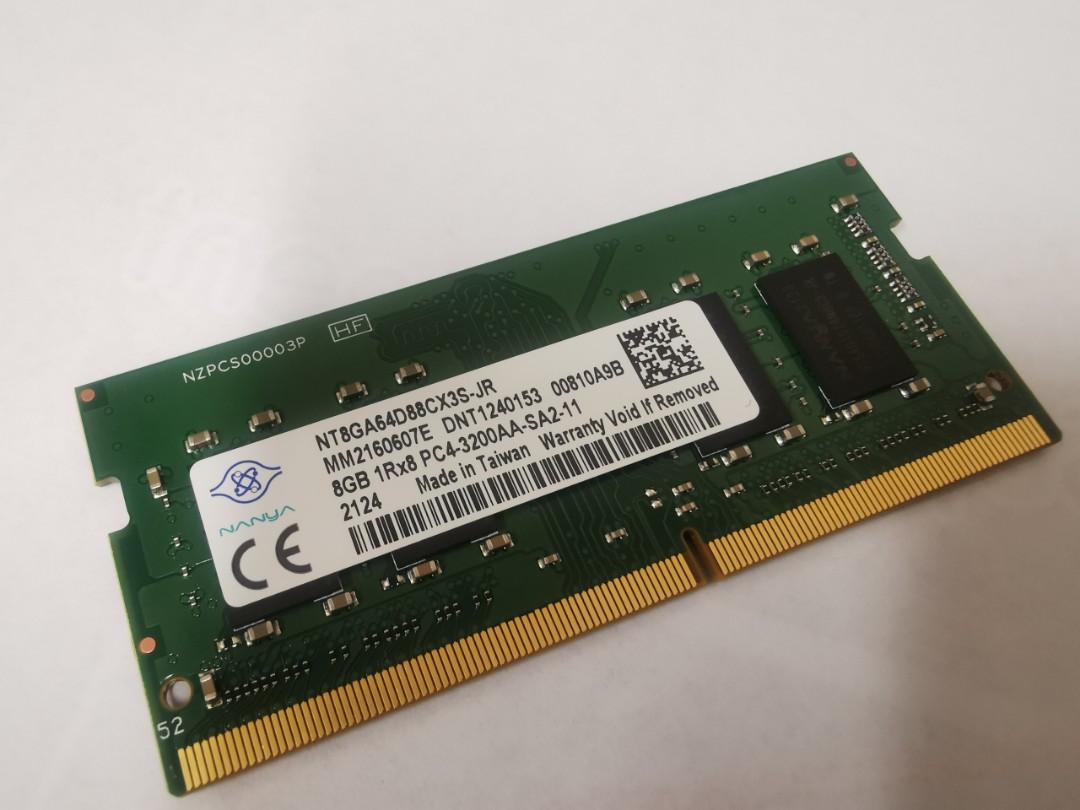 Nanya DDR4 8GB for notebook ram