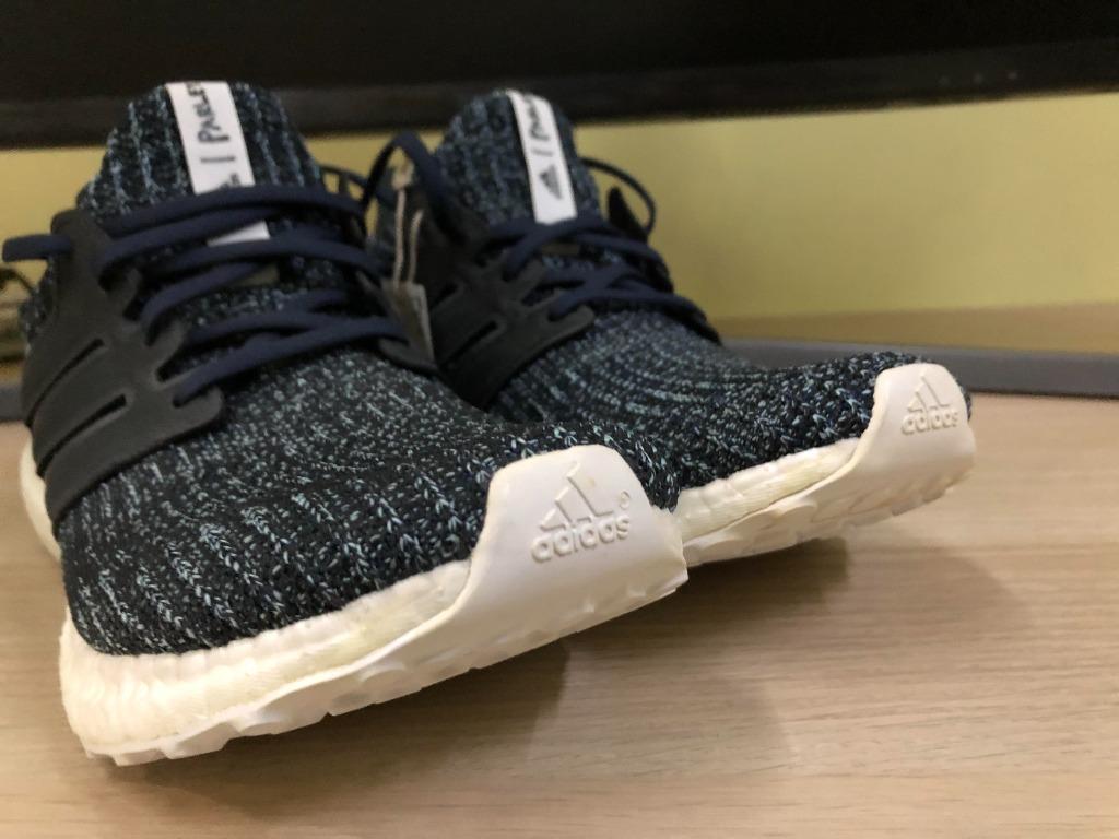 NEW Adidas Ultraboost 4.0 Parley sz 8 8.5 Carbon Blue CG3673