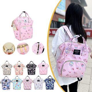 New Nylon Female Mommy Backpacks Waterproof Mommy Outdoor Travel Baby Diaper Bags Large