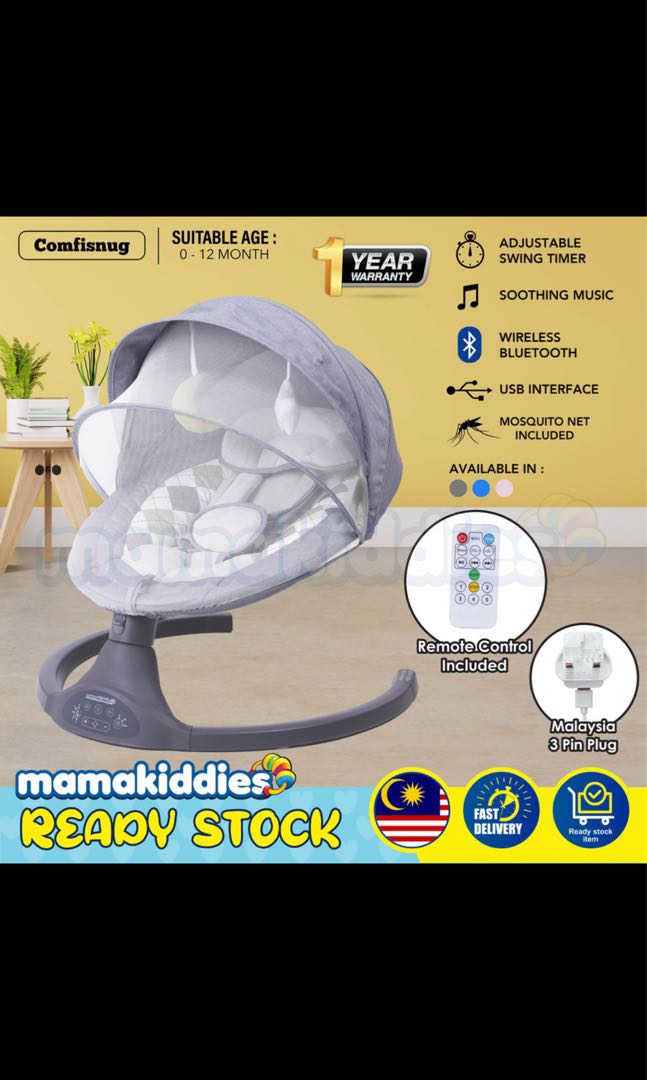 Newborn Electric Baby Auto Swing Automatic Rocker, Babies & Kids ...