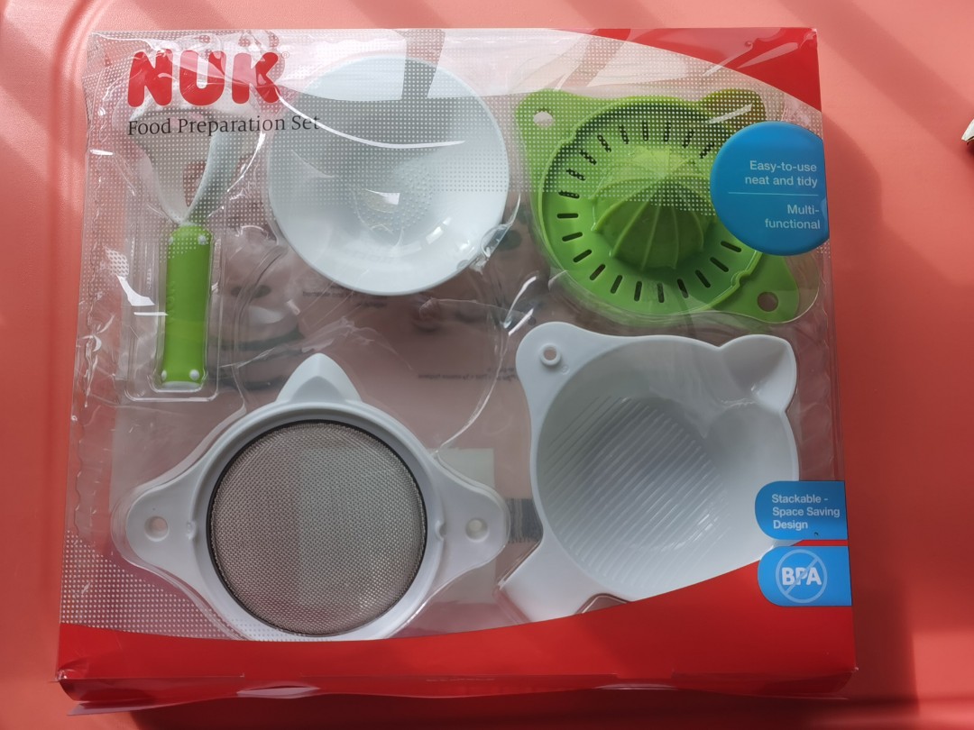 Nuk food preparation discount set