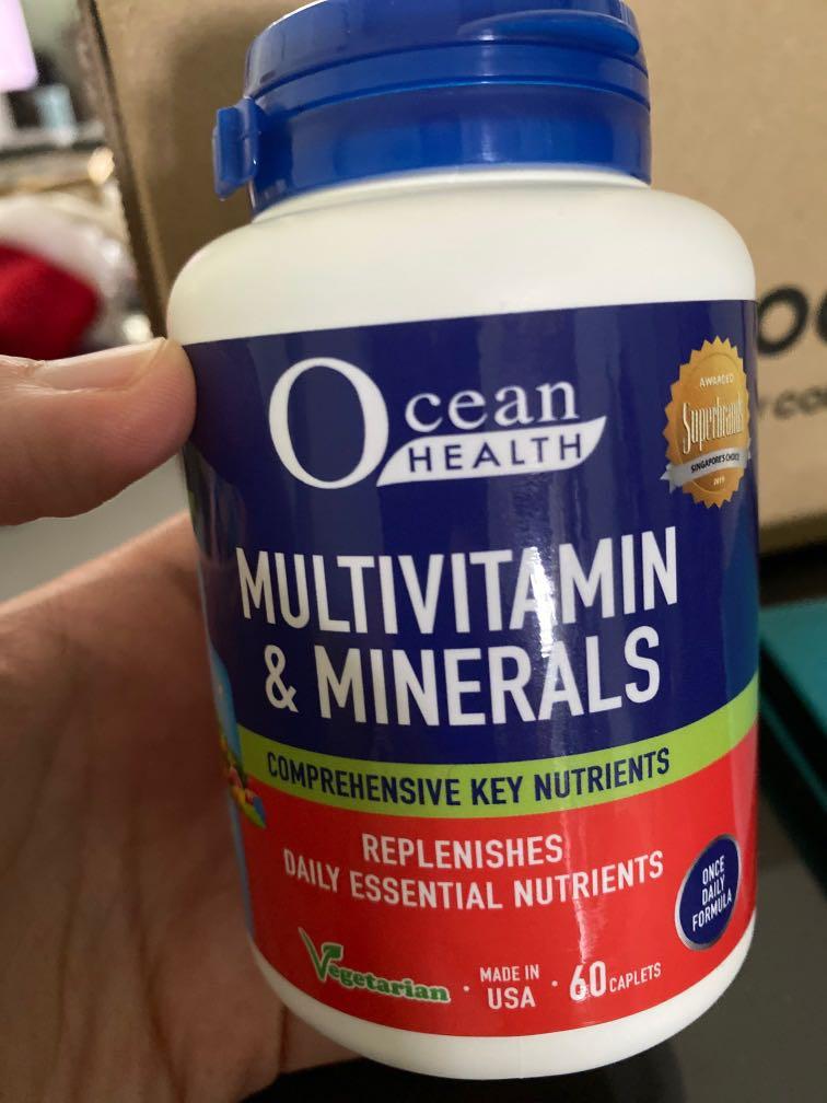 Ocean Health Multivitamin & Minerals, Health & Nutrition, Health