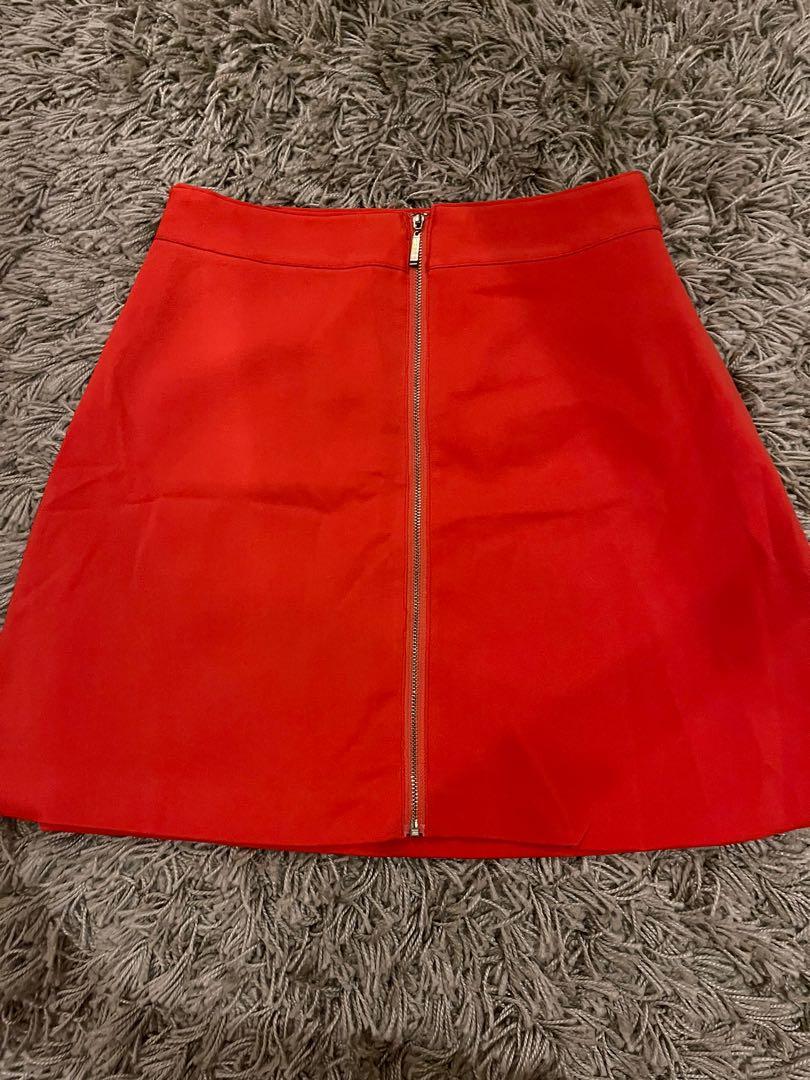 orange skirts