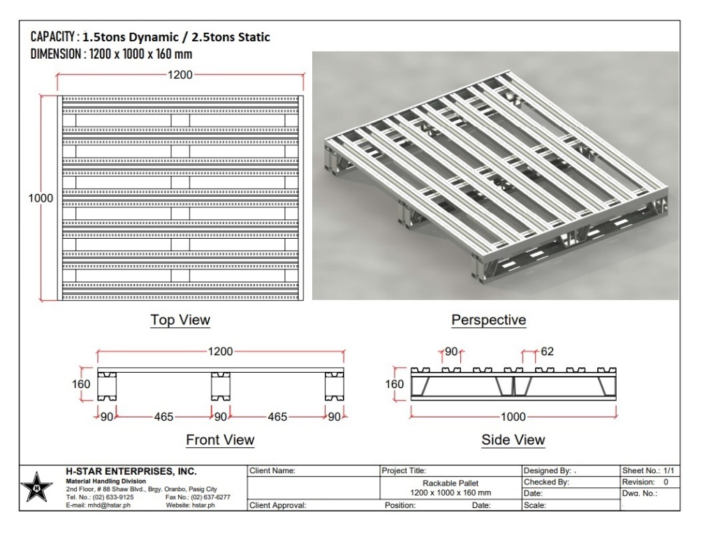 Pallet Steel Heavy duty, Commercial & Industrial, Industrial Equipment