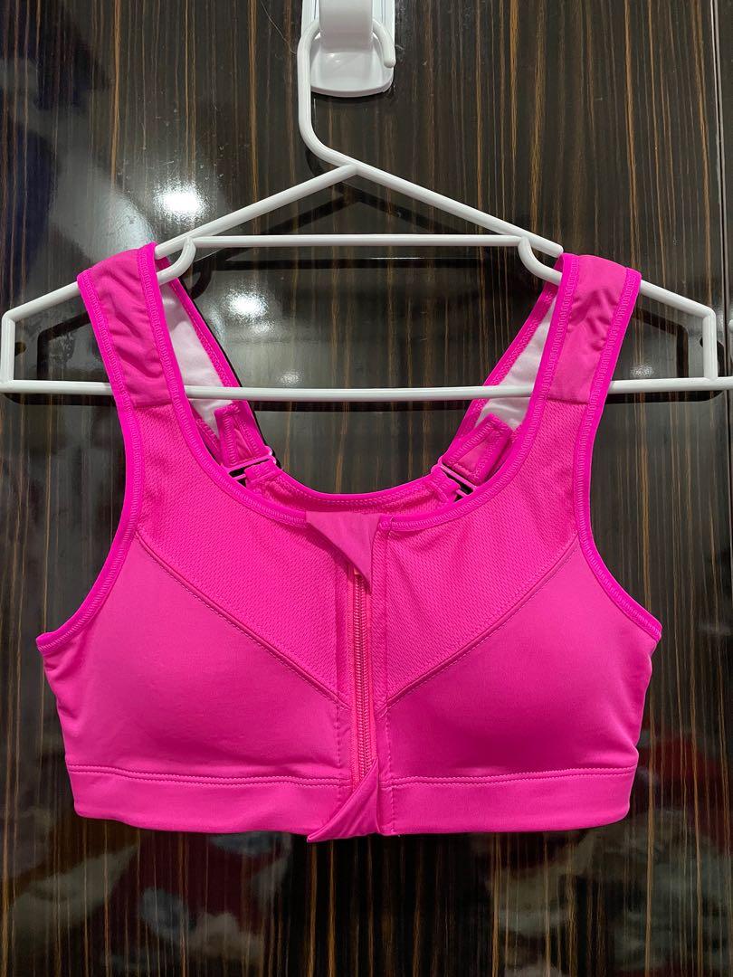 Pink sky sports bra, Men's Fashion, Activewear on Carousell