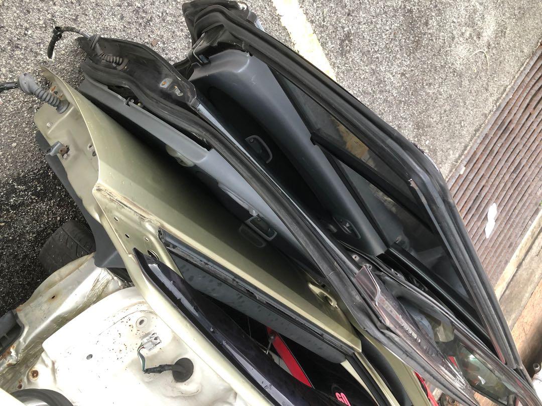 Pintu Viva complete door trim, cermin, side mirror tapi dah tak boleh lipat, Auto Accessories on