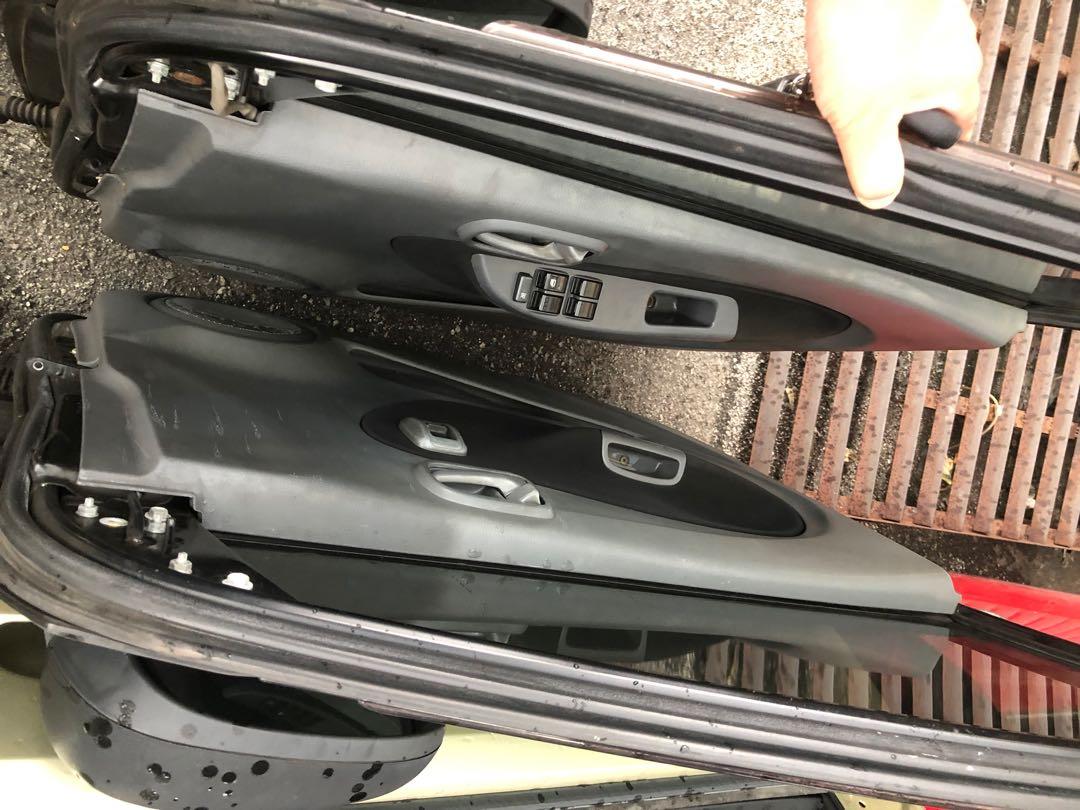 Pintu Viva complete door trim, cermin, side mirror tapi dah tak boleh lipat, Auto Accessories on