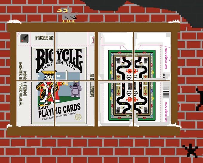 Bicycle 8 bit playing cards clearance