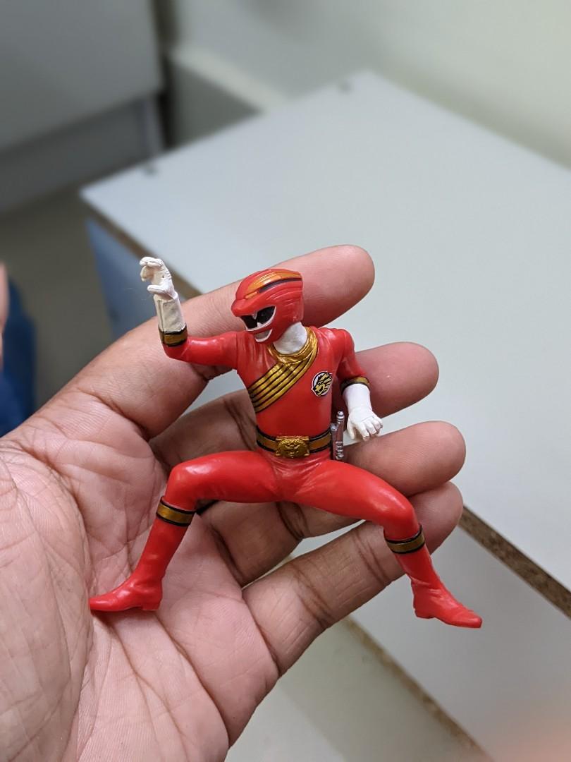 Power ranger wild force red set Hobbies Toys Toys Games on