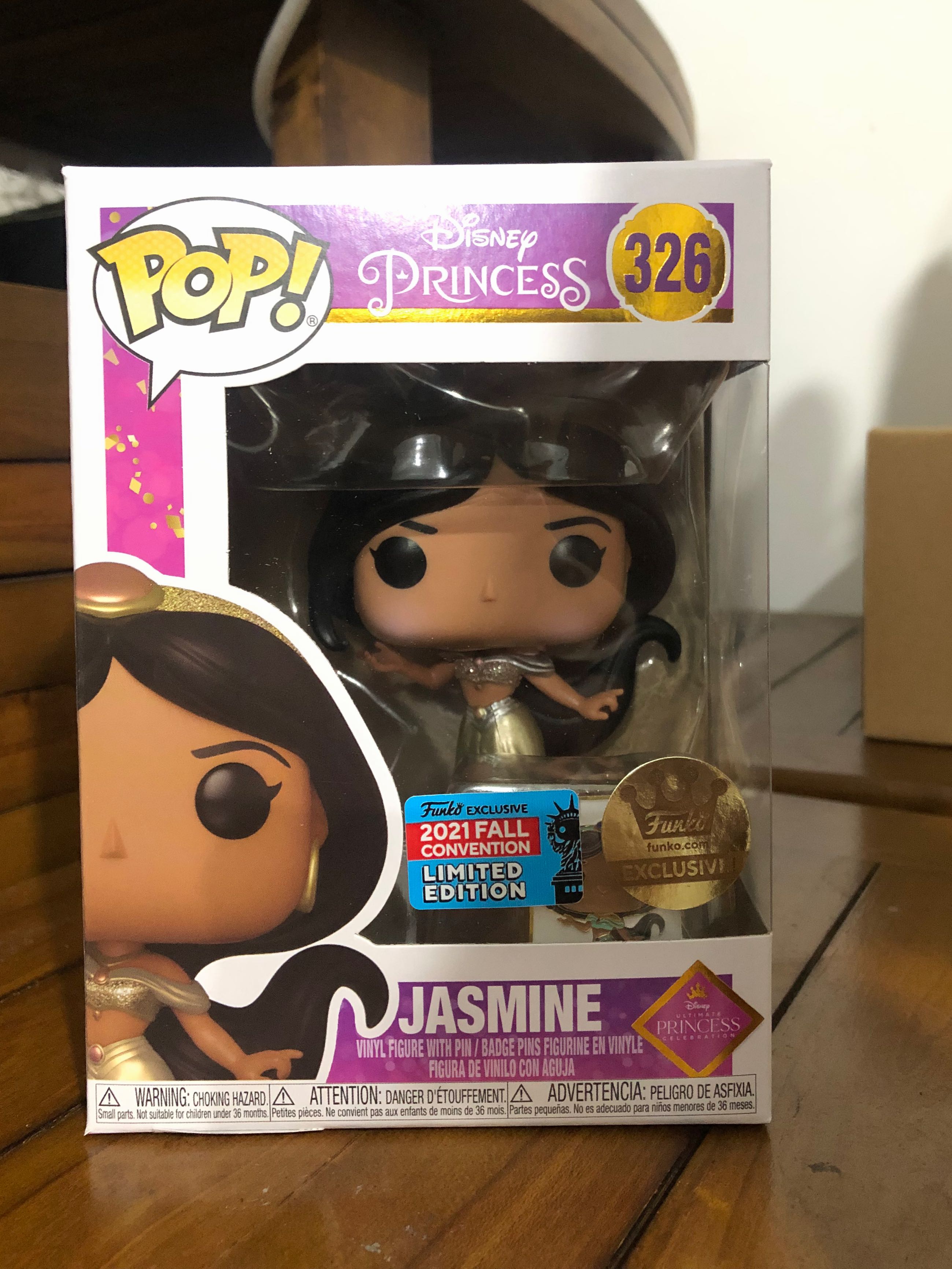 Ultimate Princess - Jasmine - POP! Disney action figure 326