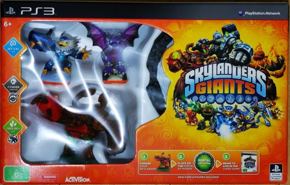Skylanders giants starter hot sale pack ps3