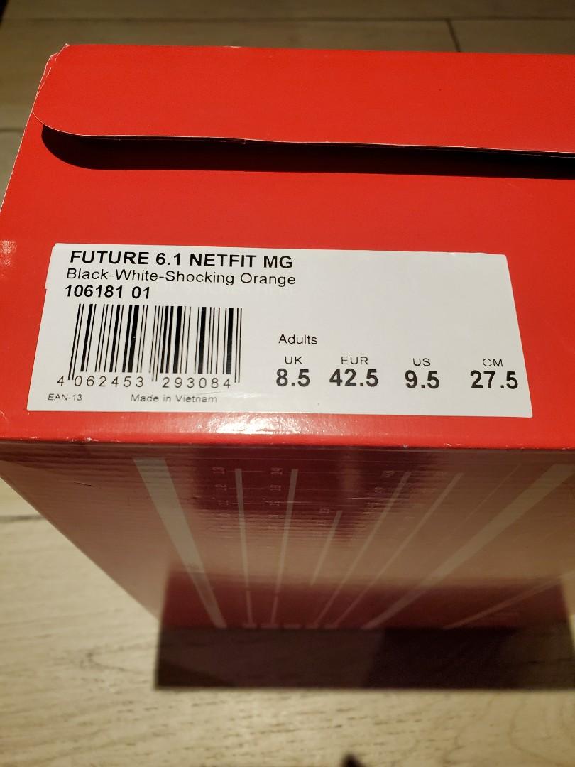 Puma Future 6 1 Netfit Mg Us9 5 運動產品 其他運動配件 Carousell