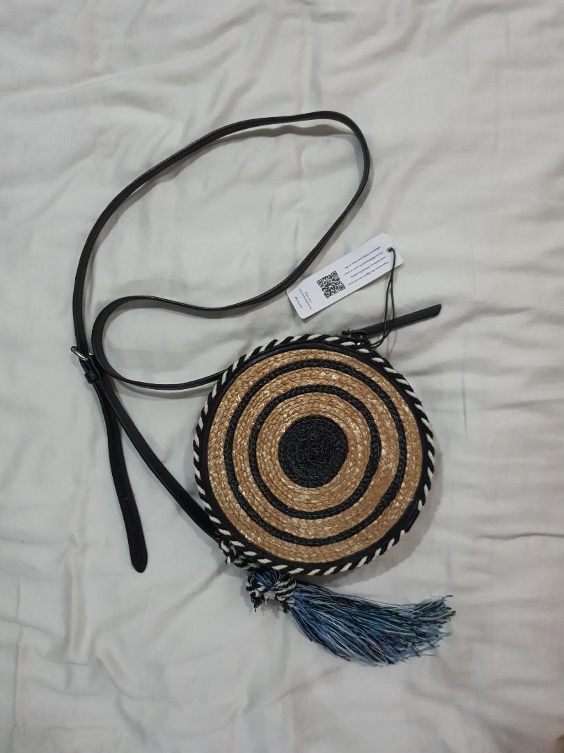 Rebecca minkoff straw circle crossbody store