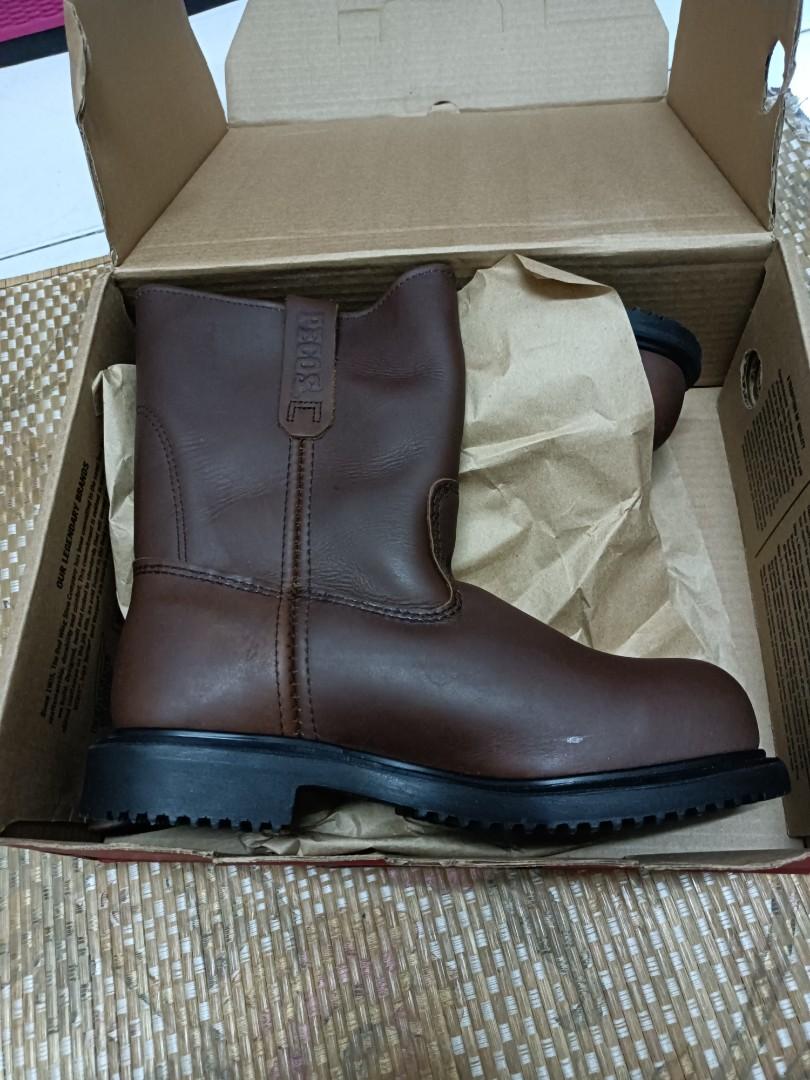 Red wing pecos safety shoes, Men's Fashion, Footwear, Boots on Carousell