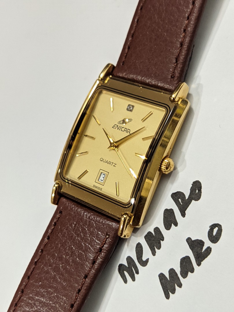 Retro Enicar ladies watch swiss made quartz Women s Fashion