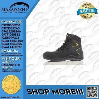 Safety Jogger Volcano S3 High Cut Waterproof Shoes Composite Toe Leather Water proof Safety Shoes Steel Toe Shoes Heavy Duty Work Shoes, Water / Oil / Puncture Resistant, Anti-Slip | PPE | Safety Protection | Foot Protection