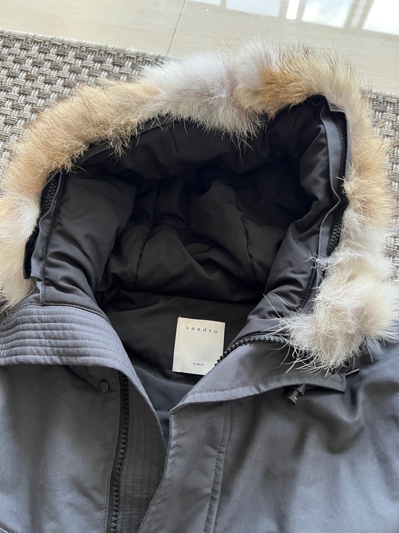 Sandro cheap mens parka