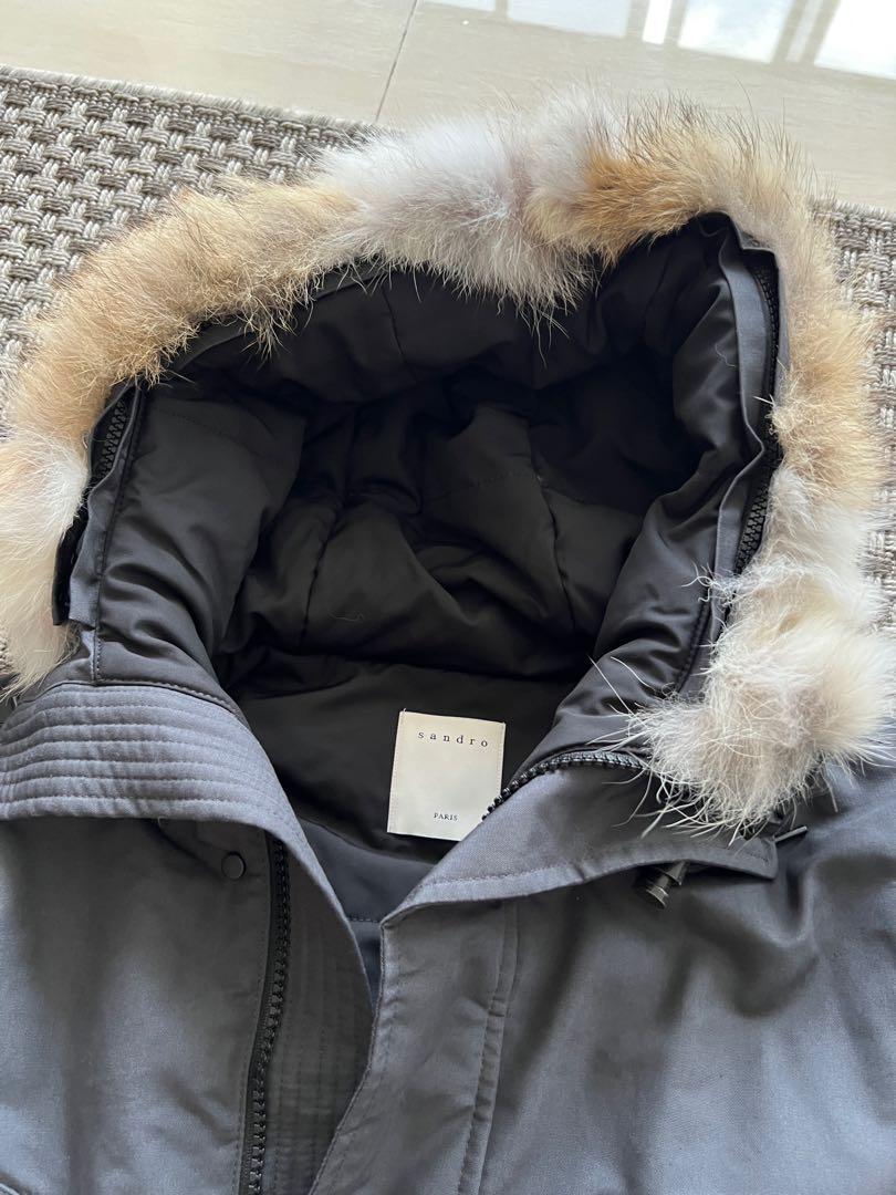 Sandro online parka mens