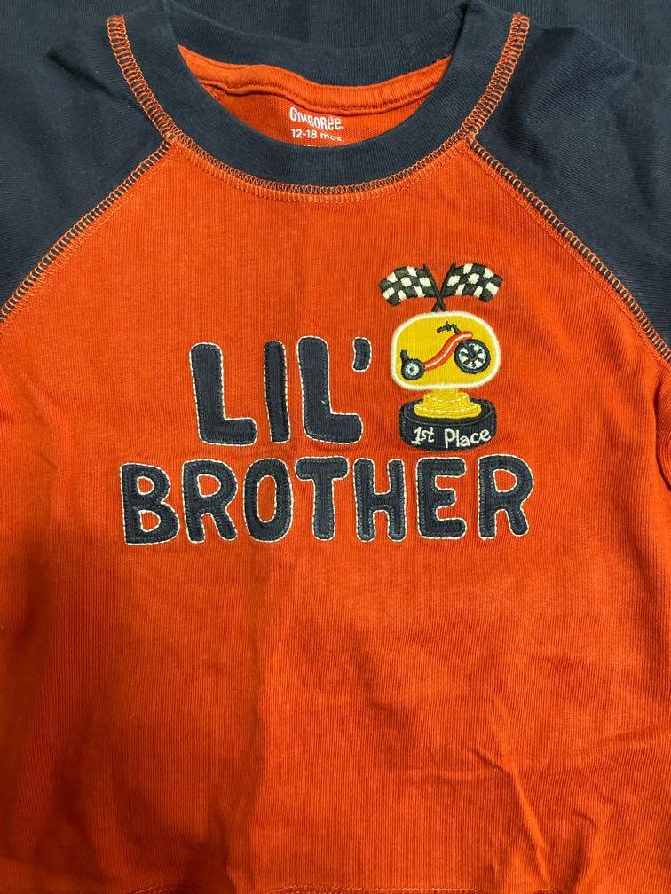 Set of brothers tees, Babies & Kids, Babies & Kids Fashion on Carousell