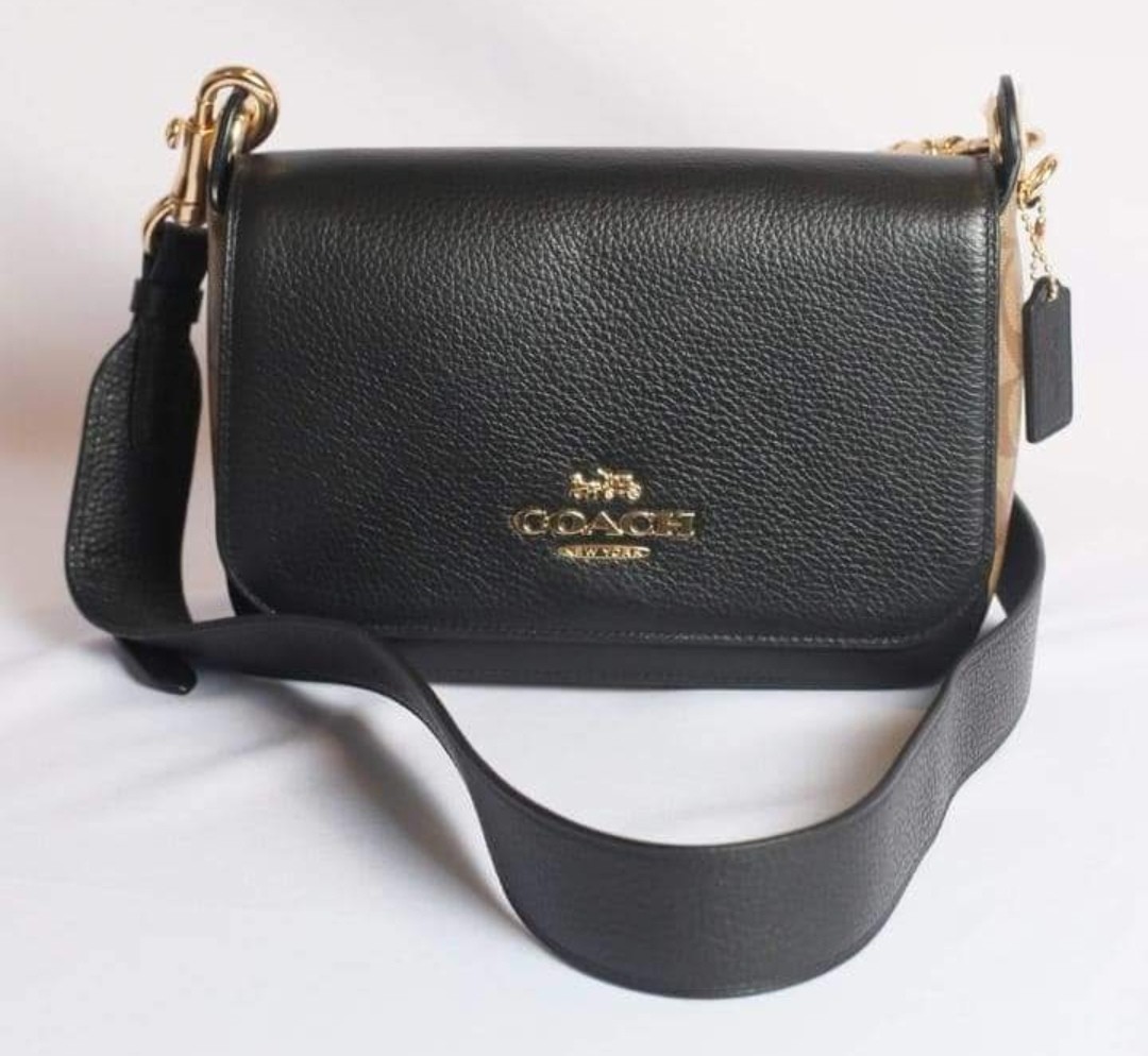 SMALL JES MESSENGER IN COLORBLOCK COACH F76699