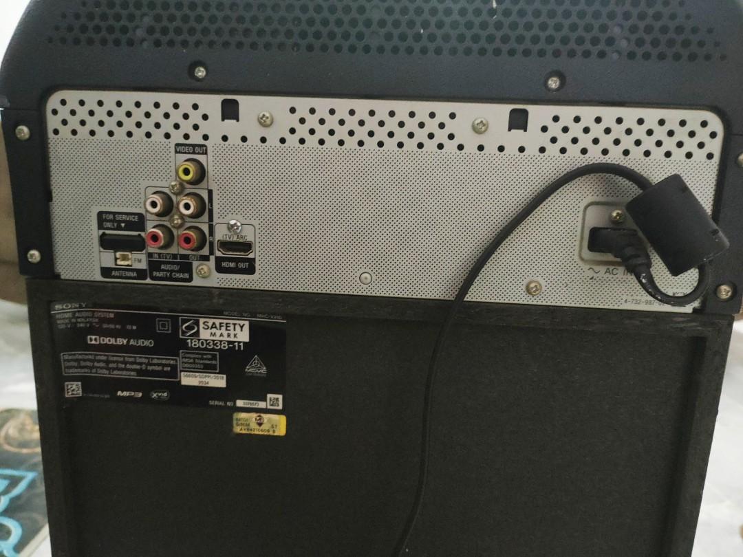 Sony sales mhc 21d