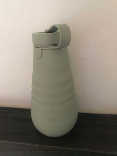 stojo collapsible sage water bottle 590ml