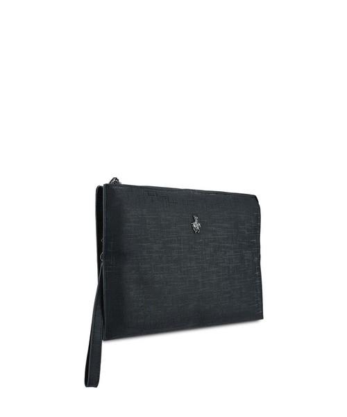 Swiss polo shop clutch bag