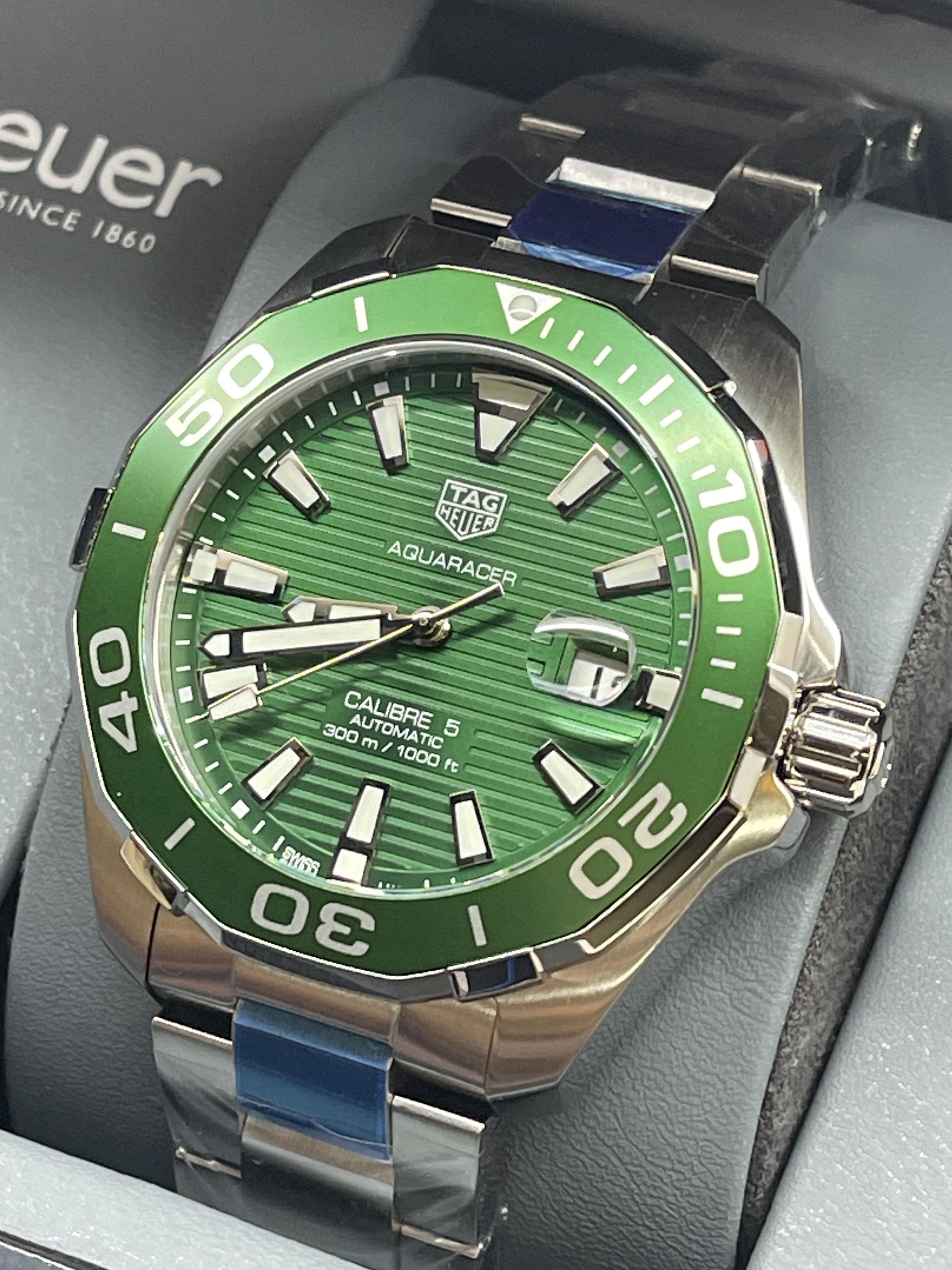 Tag heuer green shop aquaracer limited edition