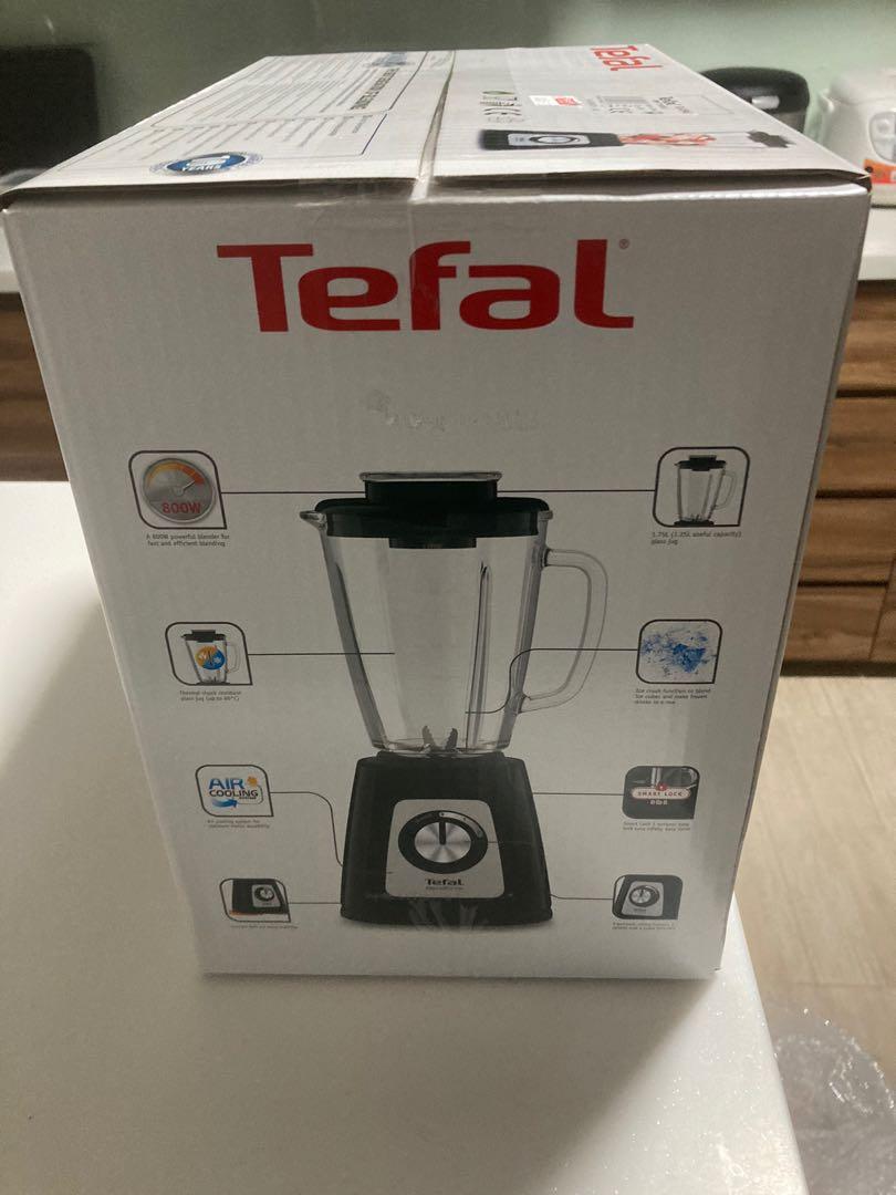 Tefal 1.75L Blendforce 2 Glass Blender Black BL4358, TV & Home