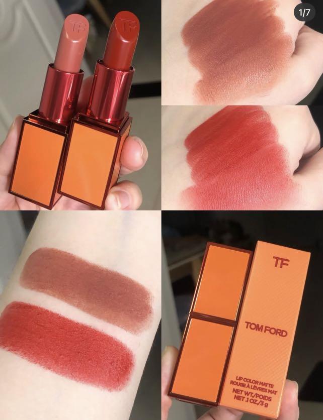 TF BITTER PEACH MATTE LIPSTICK COLLECTION, Beauty & Personal Care, Face,  Makeup on Carousell