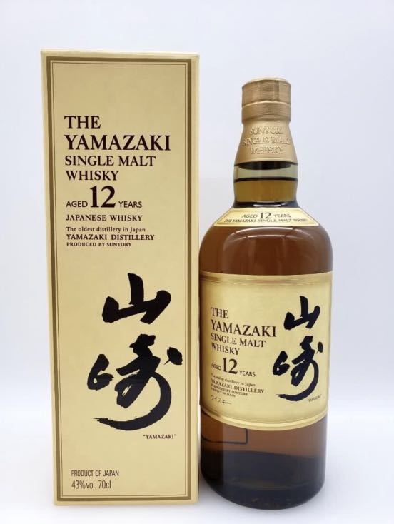 The Yamazaki 山崎12年[已停產舊版], 嘢食& 嘢飲, 酒精飲料- Carousell