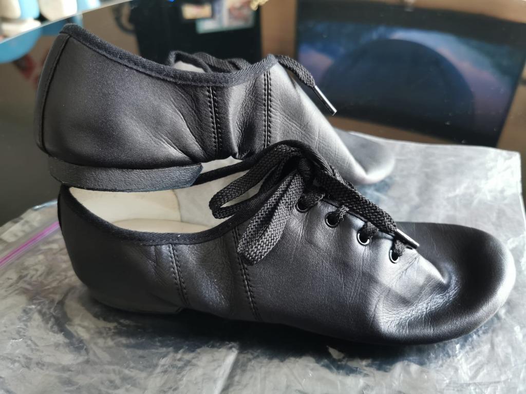 Ting Dance Wear Black Jazz Shoes Size 37
