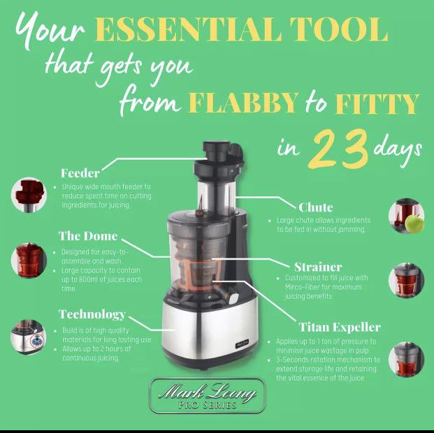 Titan Pro Juicer top of the line TV Home Appliances Kitchen