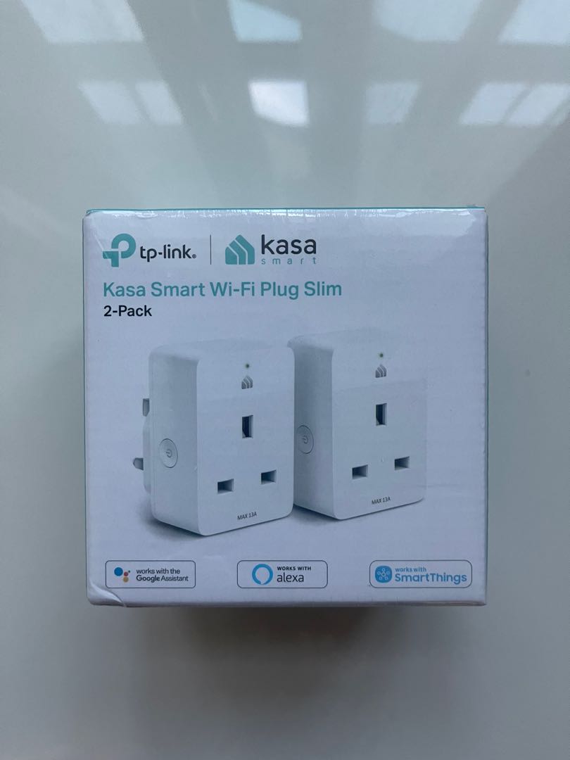 TP-Link KP105 Smart Plug Wi-Fi Slim Smart Plug – Works with Alexa