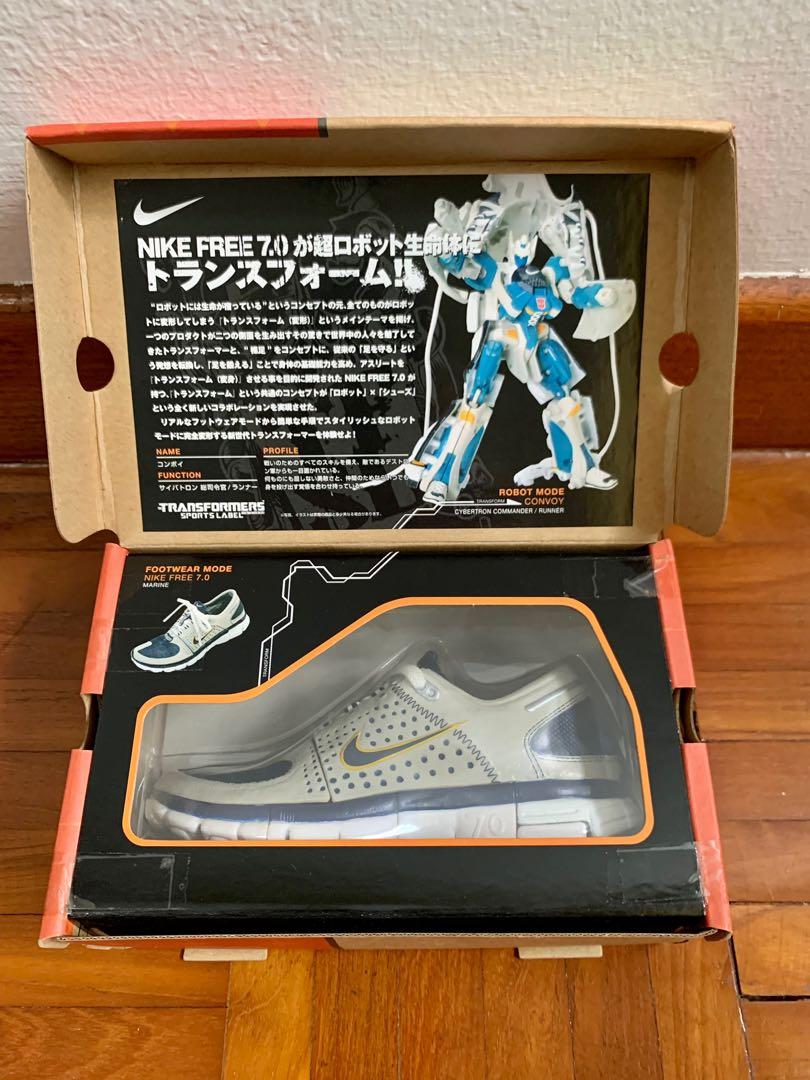 Transformers Nike Free 7.0 Marine Convoy MISB