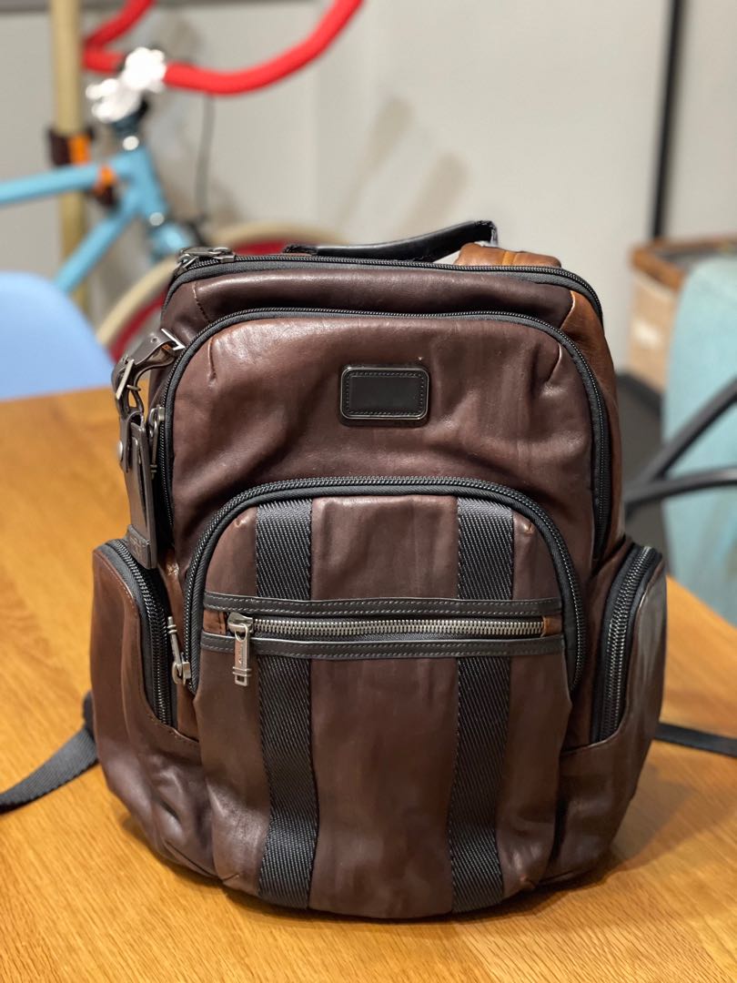 Tumi nellis cheap backpack leather