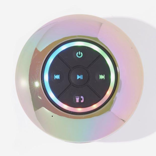 Typo Wireless LED Shower Speaker, Audio, Soundbars, Speakers & Amplifiers on Carousell