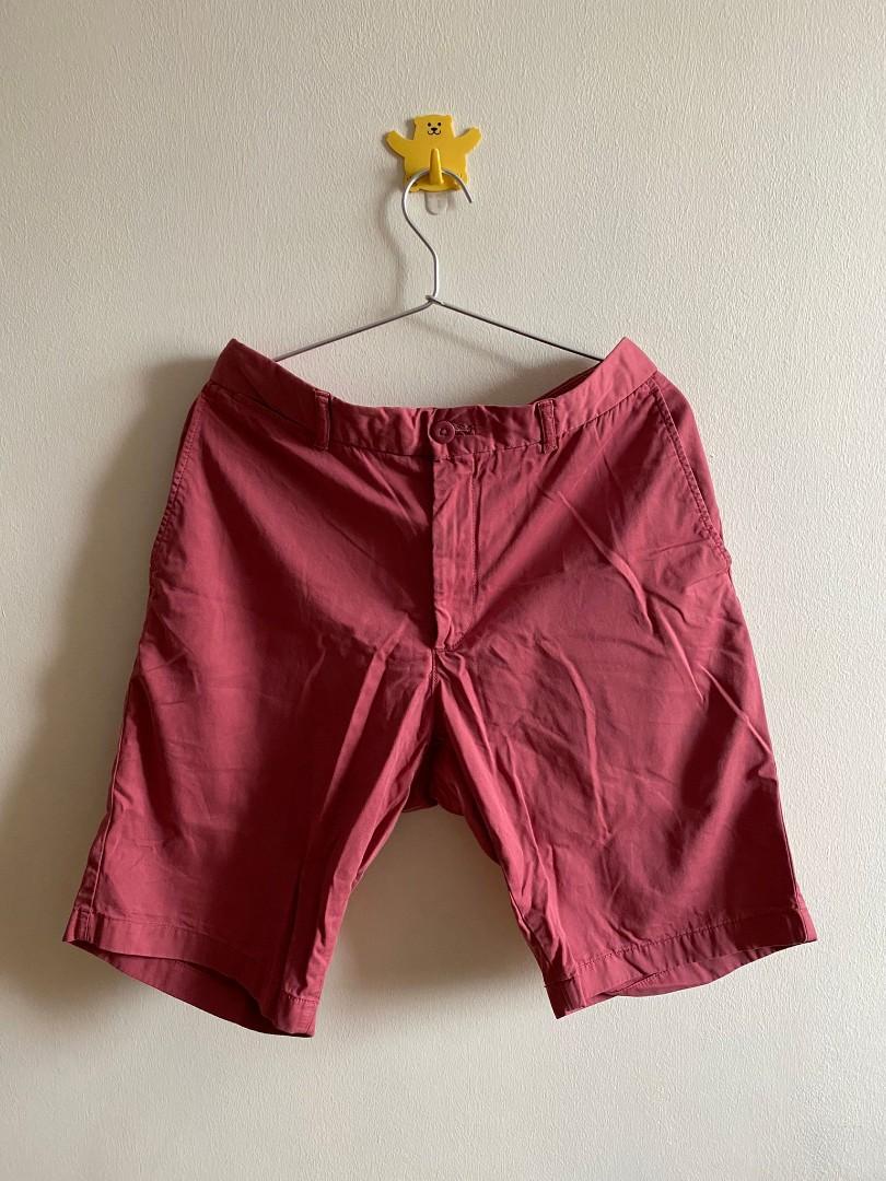Red hotsell chino shorts