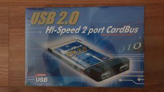 USB 2.0 Hi-Speed 3 port CardBus