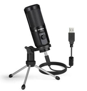 USB Gaming Microphone with Mic Gain MAONO AU-PM461TR