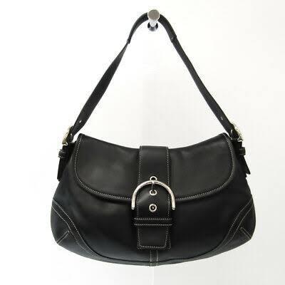 Vintage coach shop leather satchel
