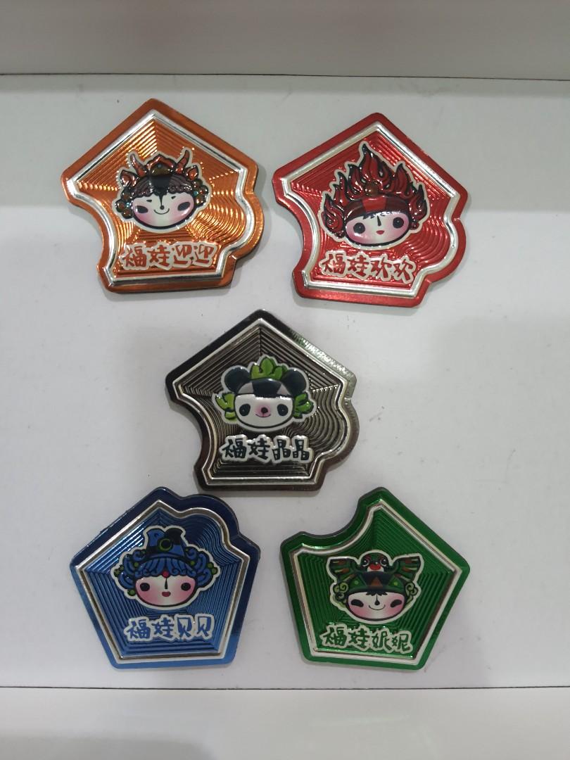Magnets 4 PCs set Sochi On the fridge a collection of 