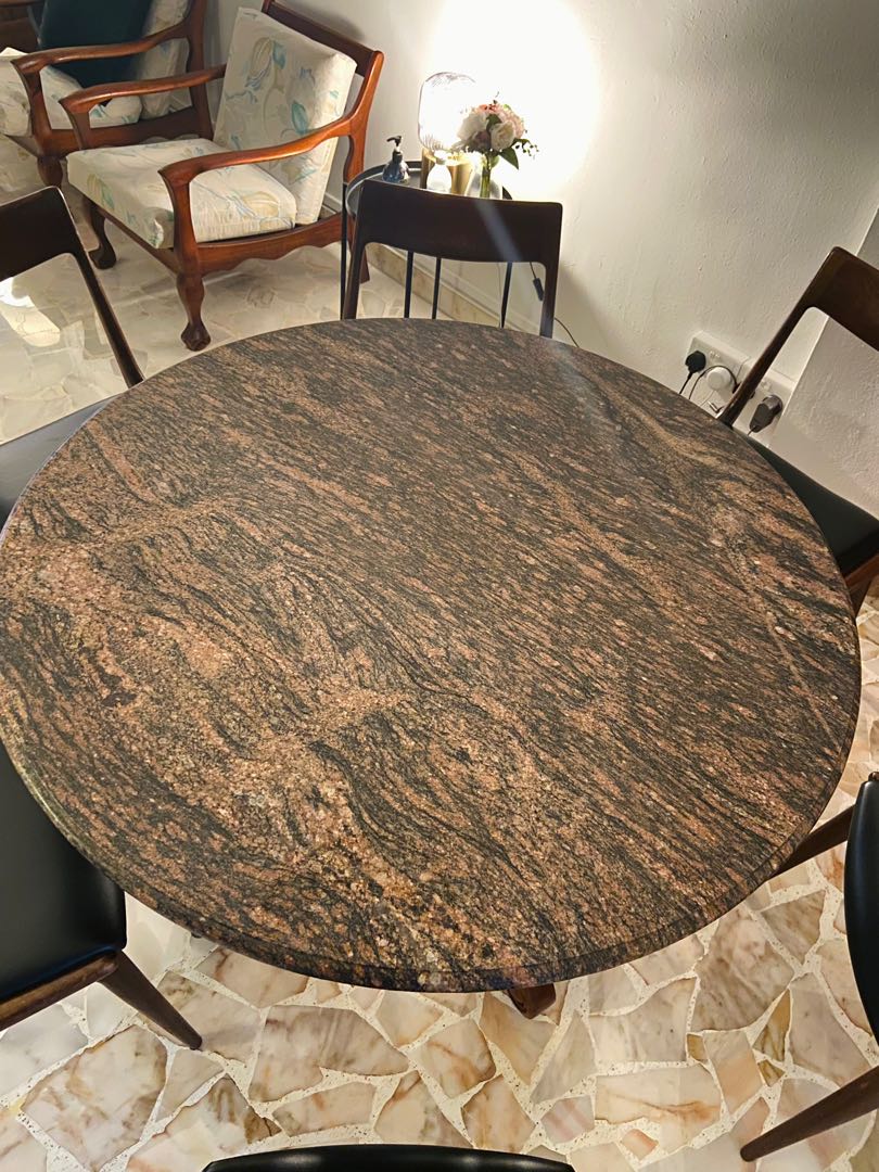 Vintage Granite TableTop Slab, Furniture & Home Living, Furniture