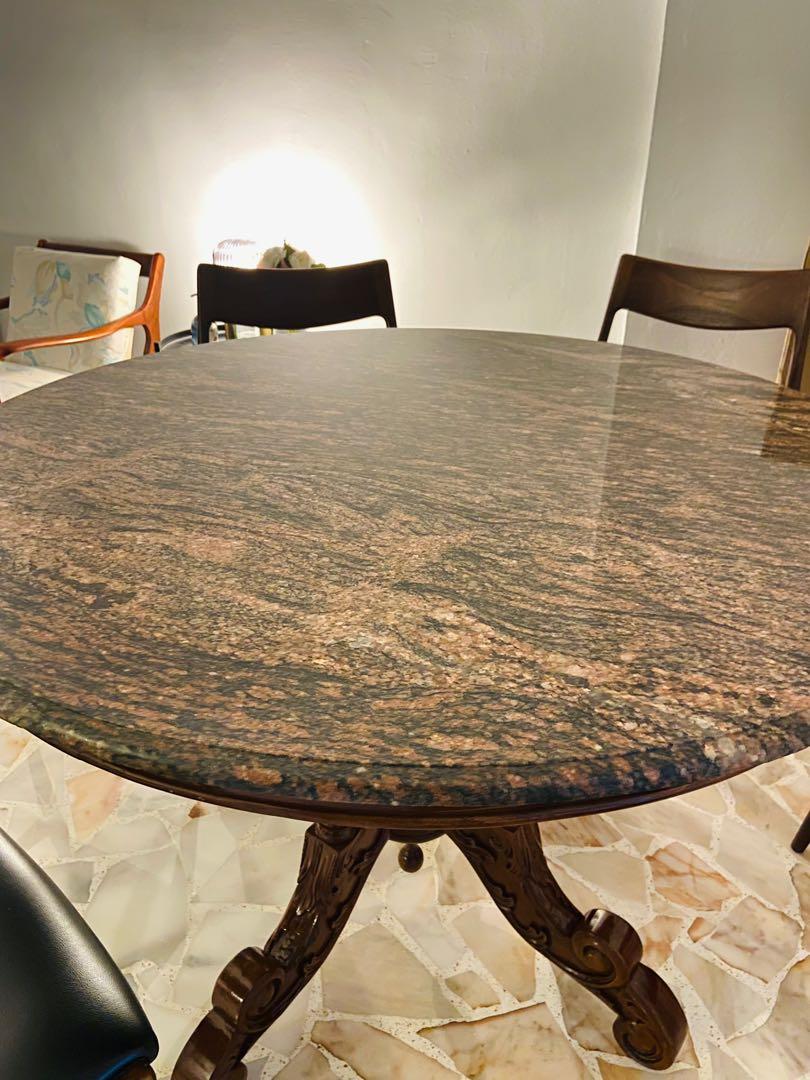 Vintage Granite TableTop Slab, Furniture & Home Living, Furniture