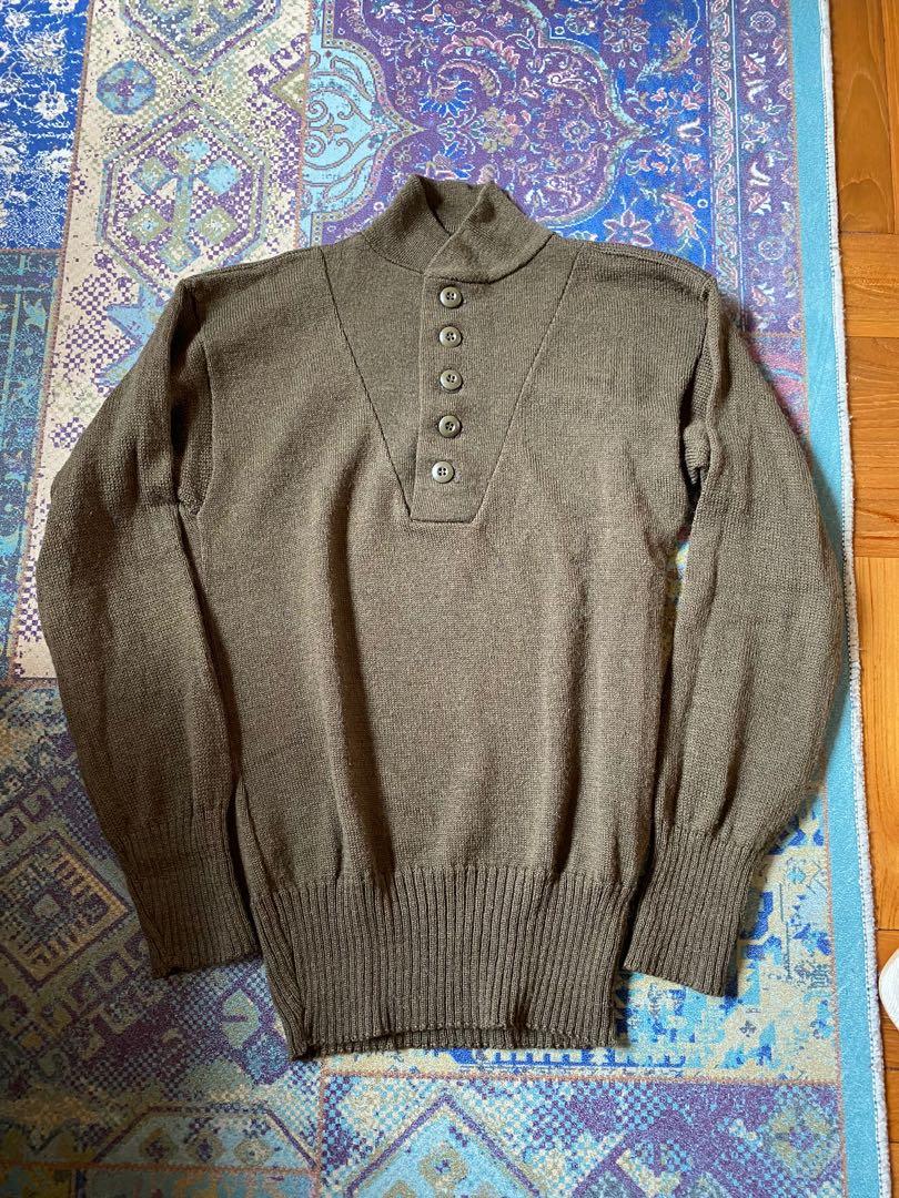 Vintage army sweater top
