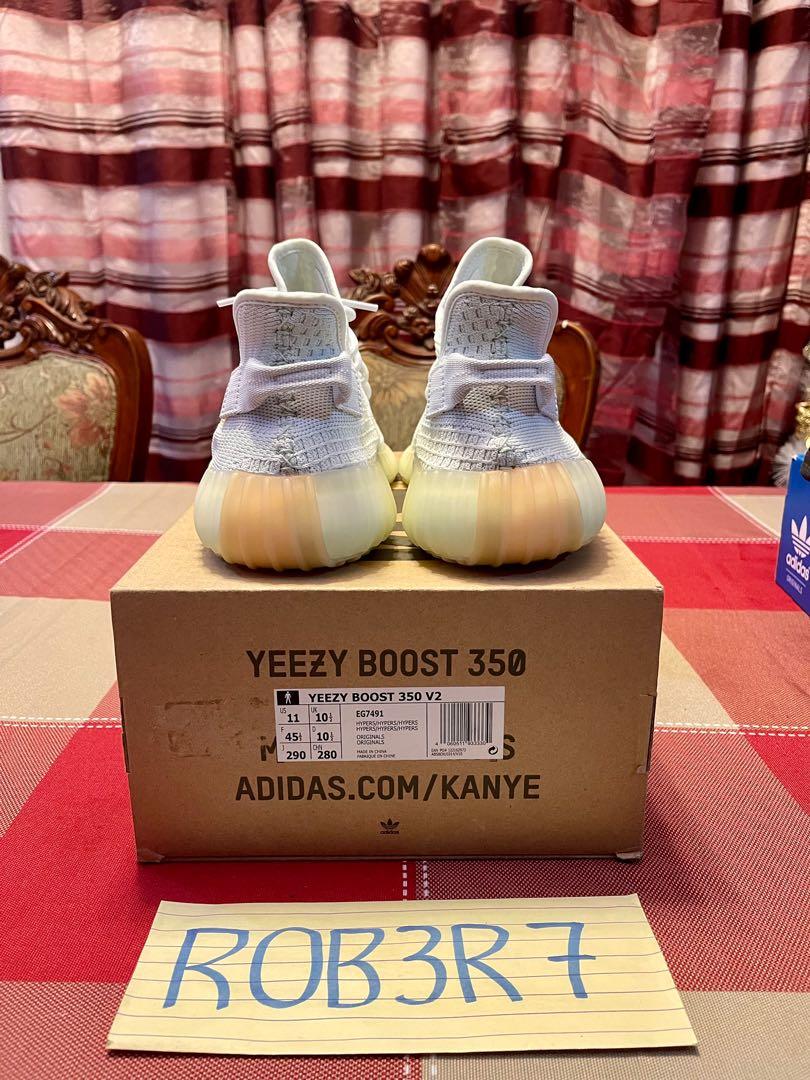 Yeezy 350 Hyperspace, Men's Fashion, Footwear, Sneakers on Carousell